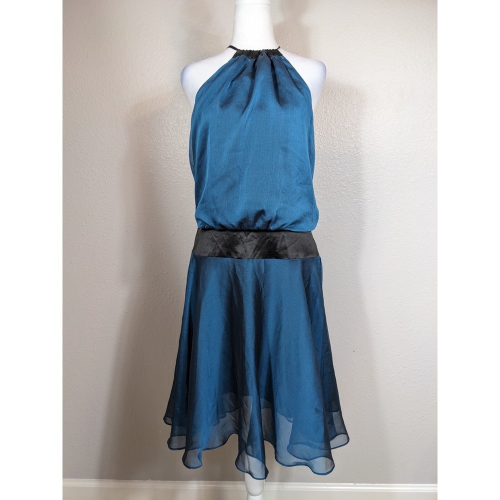 Vintage Jane Hamill Sheath Silk Womens Sz 8 Party Cocktail Formal Dress Hoco N22